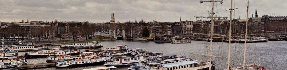 harbor in amsterdam
