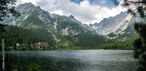 Popradské Pleso in Hight Tatras