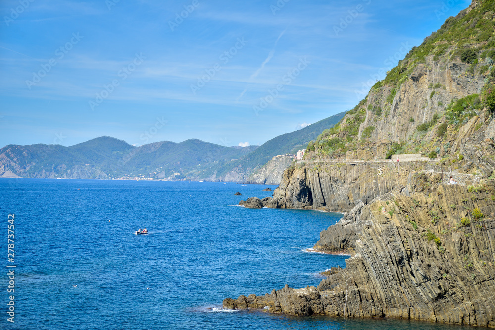 Fototapeta premium Cinque Terre in Italy, The five towns