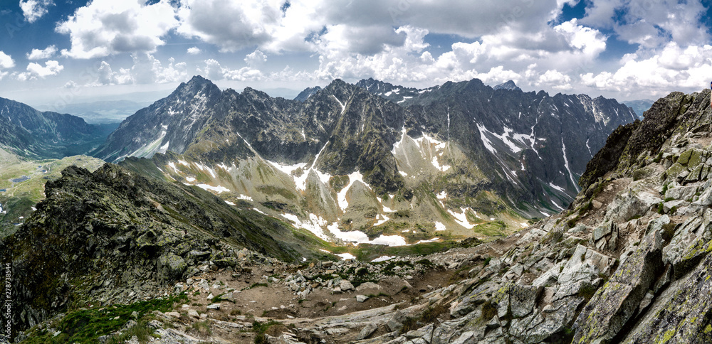 View from Koprovsky stit to High Tatras
