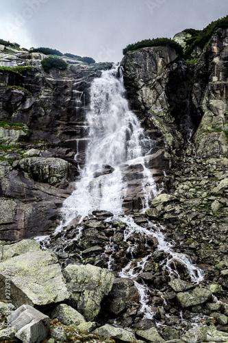 Vodopad skok in Hight Tatras