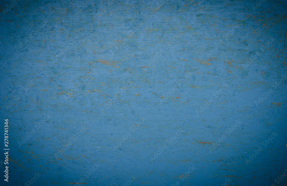 Blue painted OSB board as background, texture. Blue painted OSB board as background, texture.