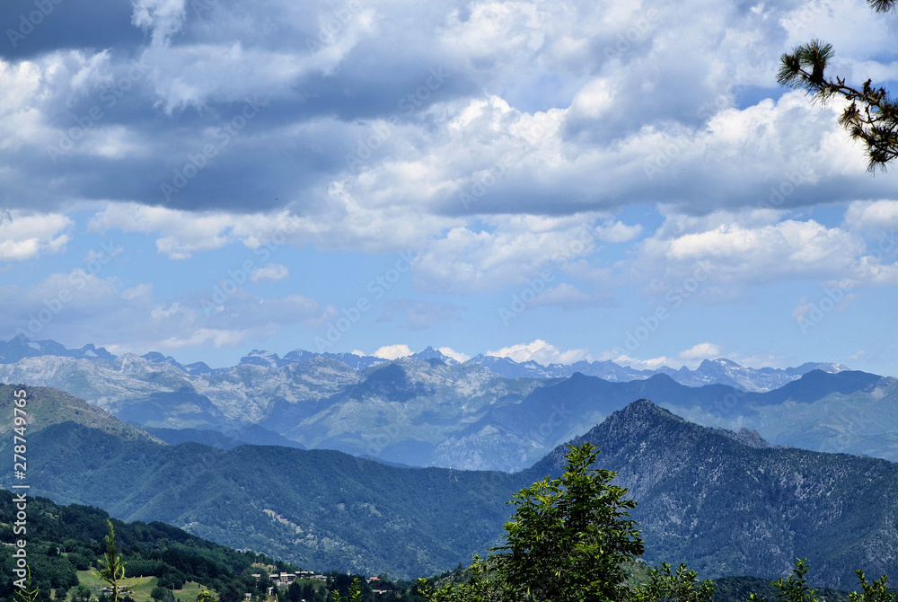 Colle del Lys, Piedmont, Italy. July 2019.