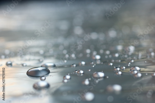 drops on a surface