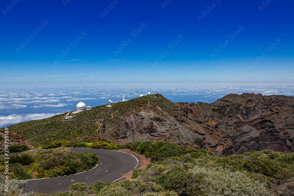 Roque de los Muchachos Observatorien - auf La Palma Roque de los Muchachos Observatorien - auf La Palma