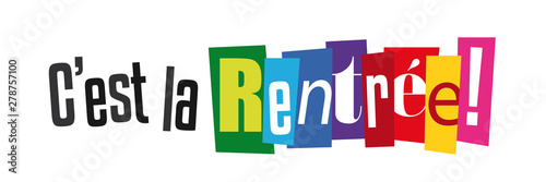 C'est la rentrée !