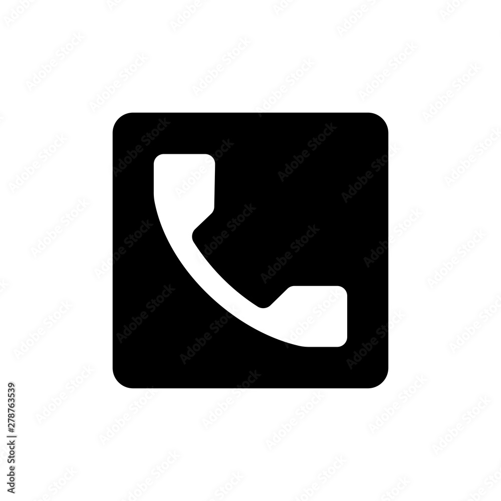 Phone, telephone icon vector symbol illustration Phone, telephone icon vector symbol illustration