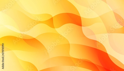 Wavy Background. Soft Color Gradient Background. For Greeting Card, Flyer, Invitation. Vector Illustration.