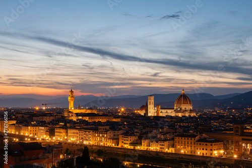 Florence, Italy at Night