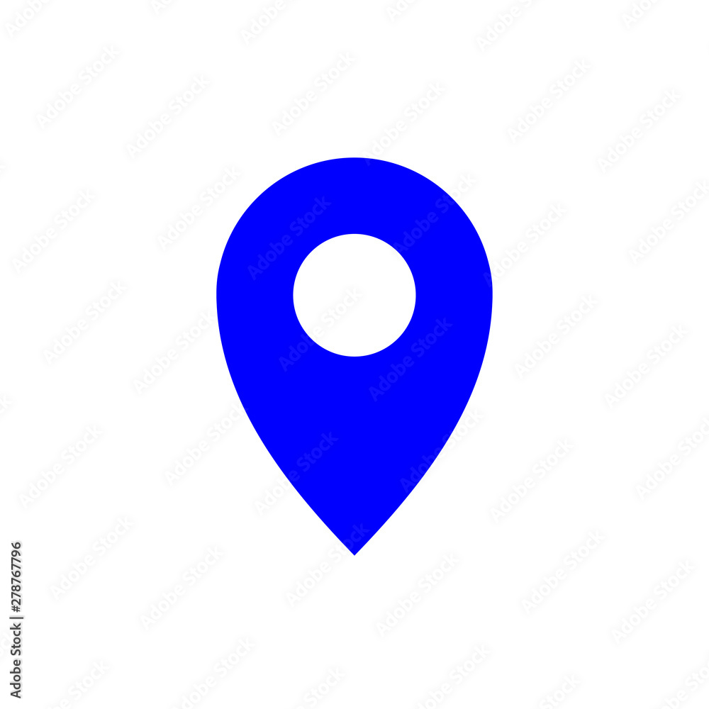 Pin location, map icon vector symbol illustration Pin location, map icon vector symbol illustration