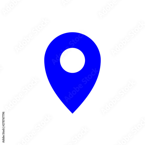 Free Download Pin location, map icon vector symbol illustration - GFXLoad