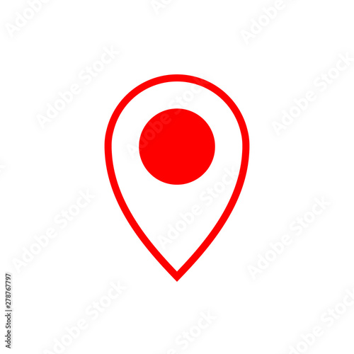 Pin location, map icon vector symbol illustration Free Download Pin location, map icon vector symbol illustration - GFXLoad