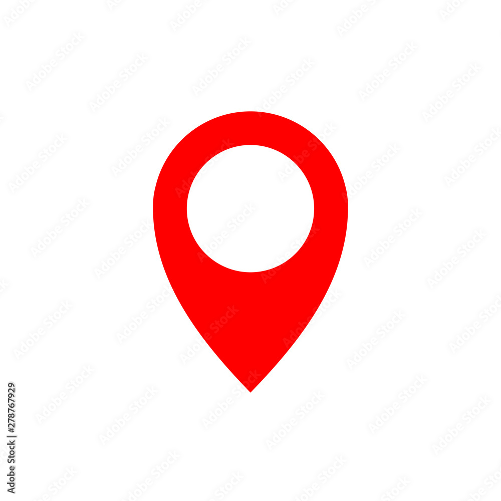 Pin location, map icon vector symbol illustration Pin location, map icon vector symbol illustration