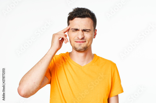 portrait of young man isolated on white background © SHOTPRIME STUDIO