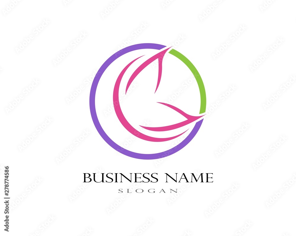 Butterfly Logo Template
