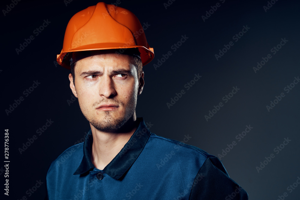 portrait of construction worker