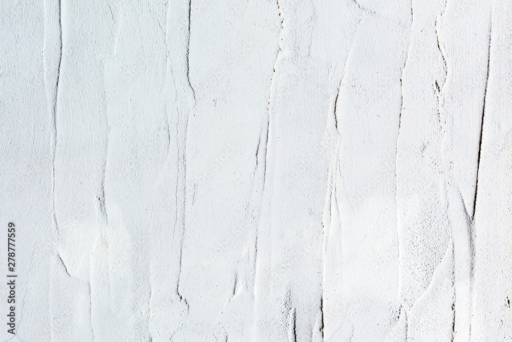 Obraz premium White painted texture with brush and palette knife strokes for interesting and modern backgrounds. Suitable for web designs and wallpapers
