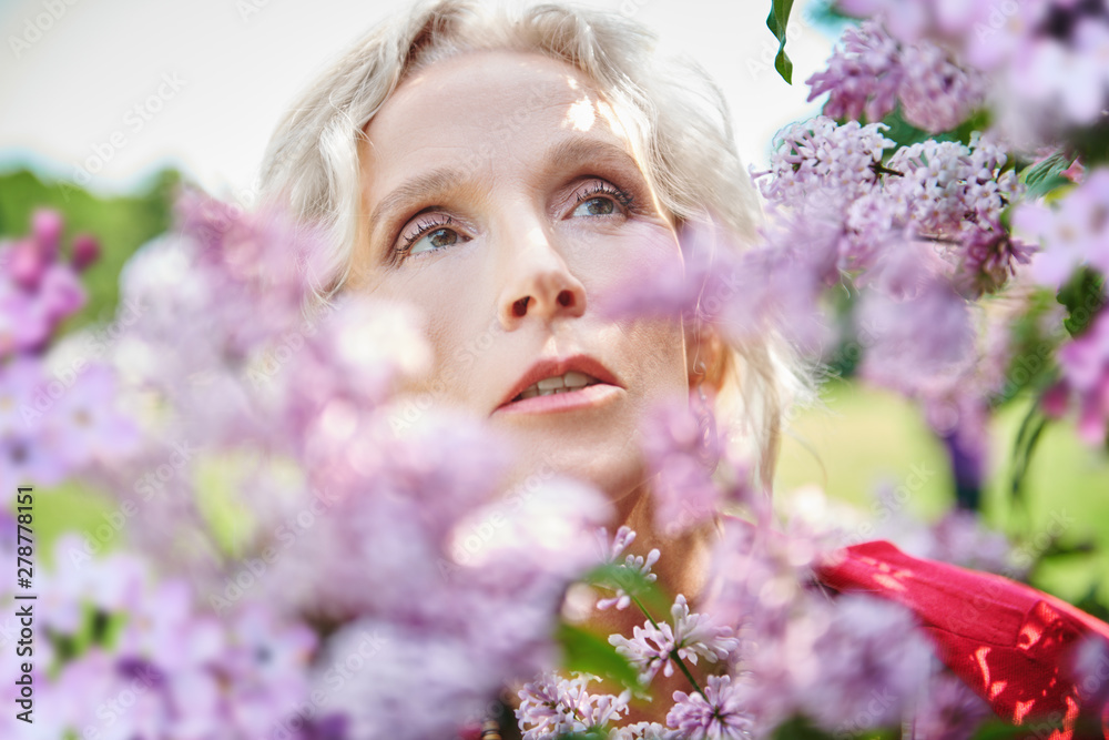 Obraz premium attractive mature woman