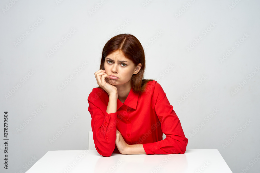 girl sitting on the floor with laptop
