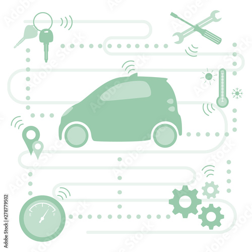 Smart driverless car New transport technologies