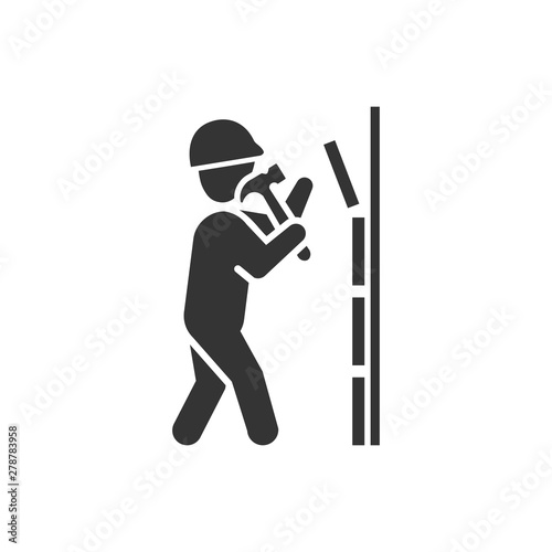 Tile laying icon