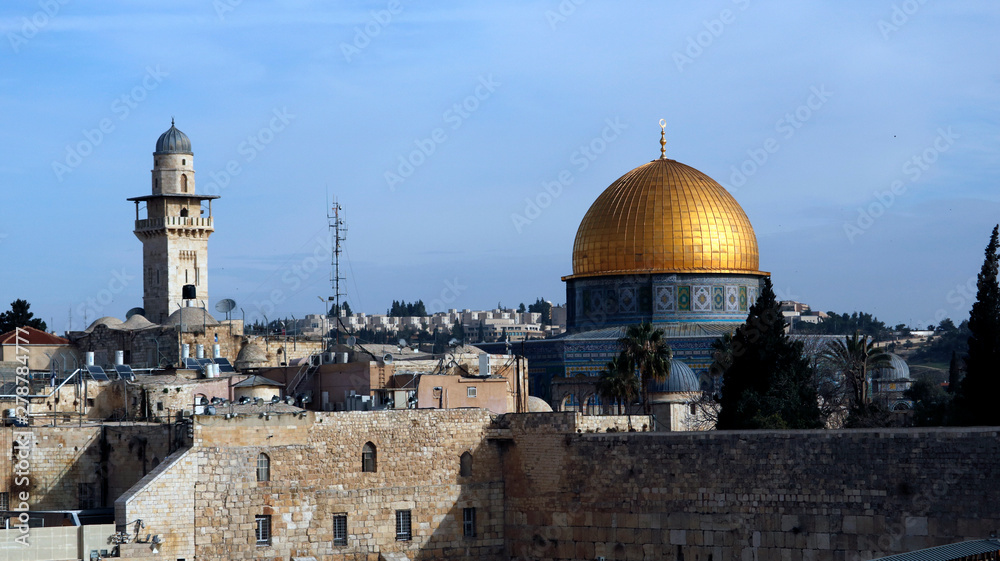 The temple mount and the al axa mosque