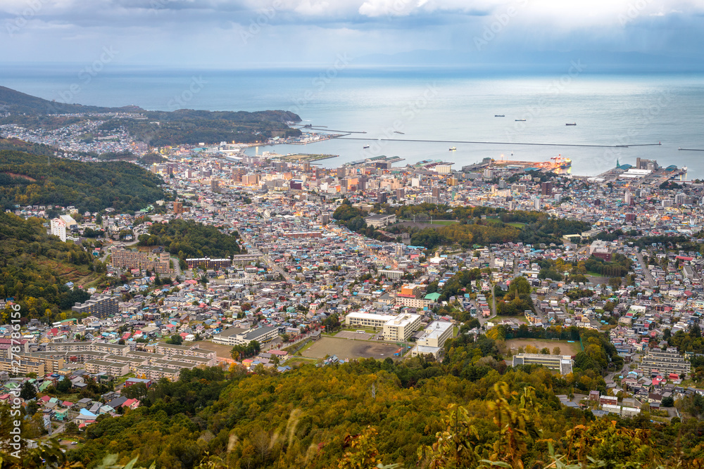 Otaru, Hokkaido, Japan town cityscape