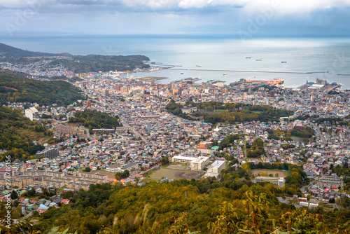 Fototapeta Naklejka Na Ścianę i Meble -  Otaru, Hokkaido, Japan town cityscape