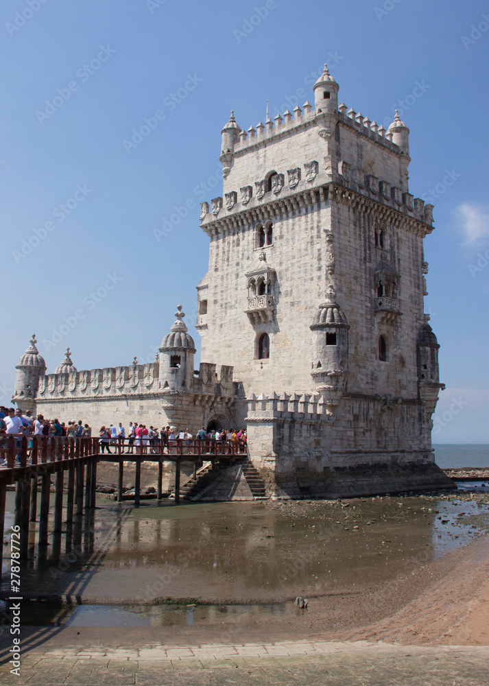 Torrey de Belen tower in Lisbon. Portugal.	