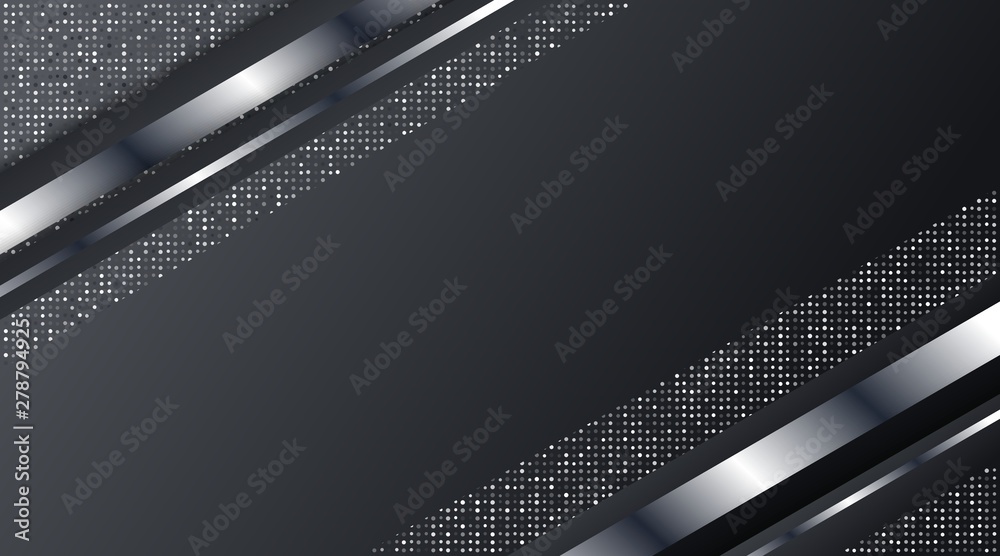 Dark Metallic Silver Frame Layout Technology Corporate Business Design Background Template Dark Metallic Silver Frame Layout Technology Corporate Business Design Background Template