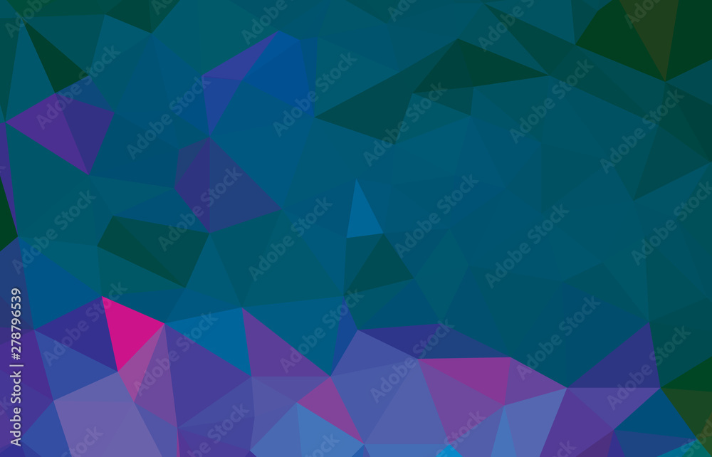 Fototapeta premium Abstract multicolor blue and purple background. Vector polygonal design illustrator