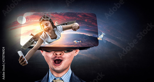 Virtual reality experience....
