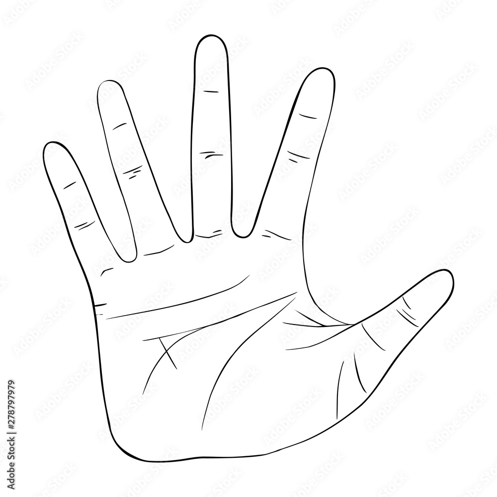 hand-gesture-with-high-five-sign-stock-vector-adobe-stock