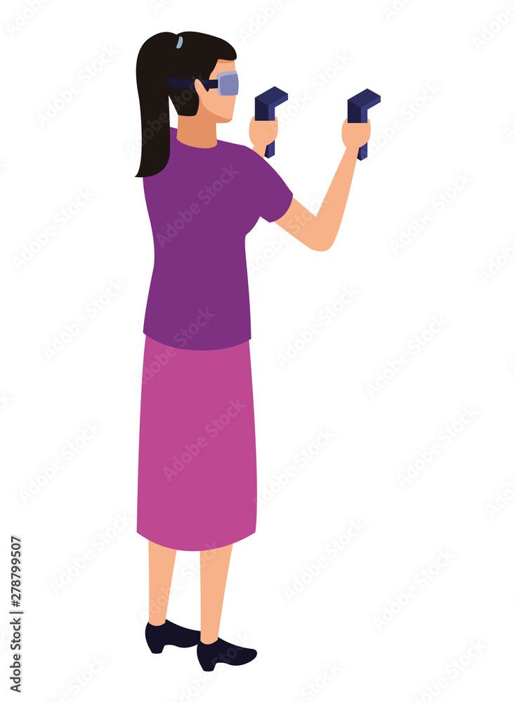 virtual reality technology experience cartoon virtual reality technology experience cartoon