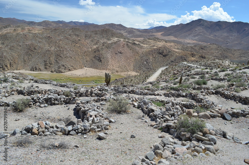 Ruinas de Santa Rosa de Tastil Stock Photo Adobe Stock