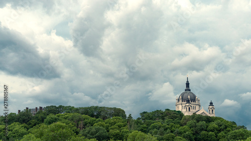 Storm over St. Paul Cathedral