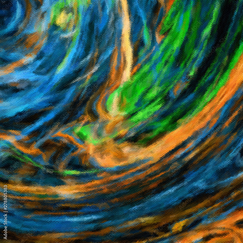 Abstract design pattern for decor textile and fabric, contemporary art background for creative and stylish print and graphic production, mixed draw backdrop for banners, cards, booklets and wallpapers