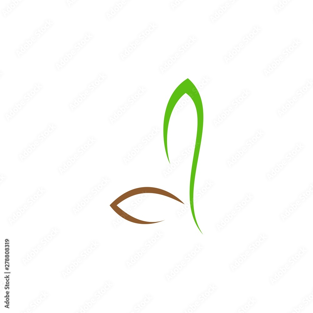 Obraz premium Coconut Tree logo design vector
