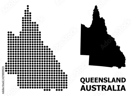Pixel Pattern Map of Australian Queensland