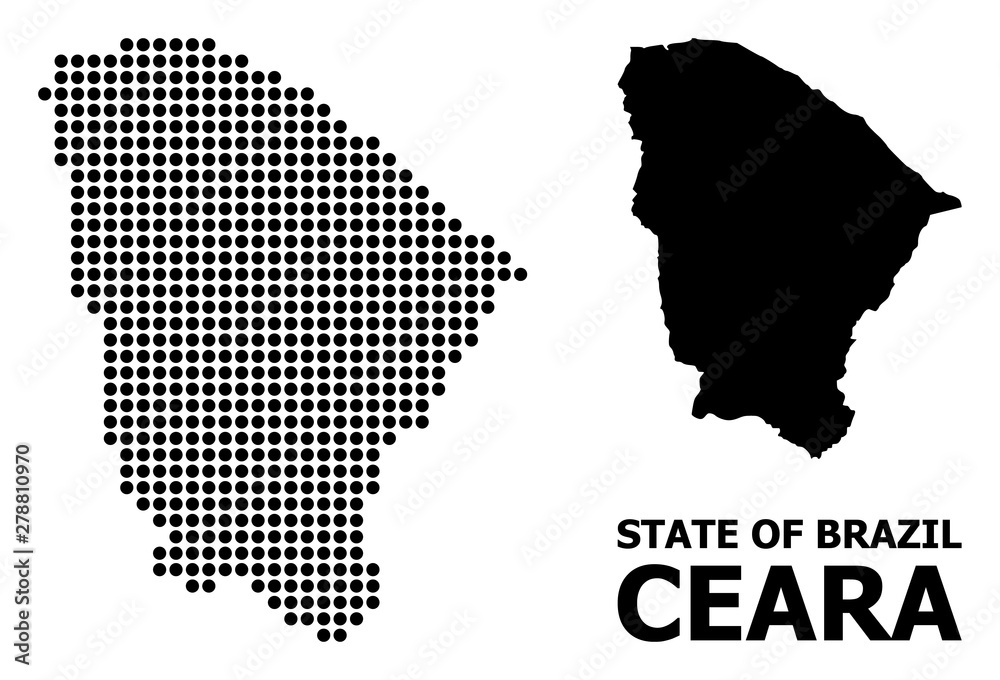 Pixel Pattern Map of Ceara State