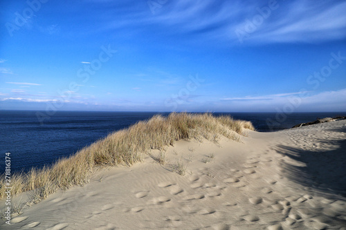Fototapeta Naklejka Na Ścianę i Meble -  Parnidis sand dune on the Curonian Spit in Lithuania.