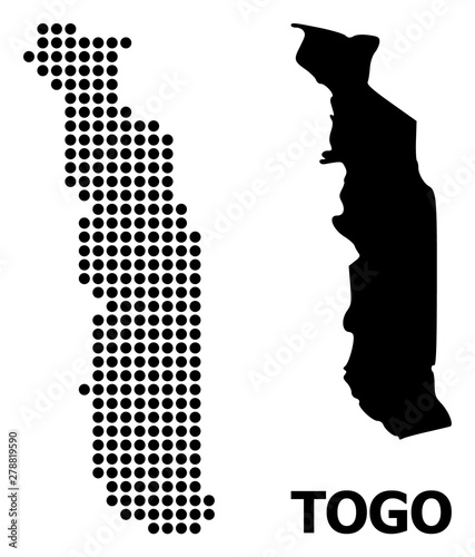 Pixel Pattern Map of Togo