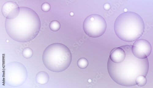 Abstract illustration with blurred drops. For flyer, brochure, booklet and websites design Bright Gradient Color Vector illustration.
