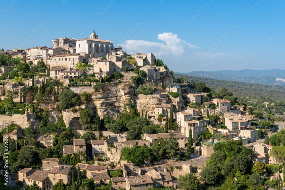Gordes the most visited village in Provence France