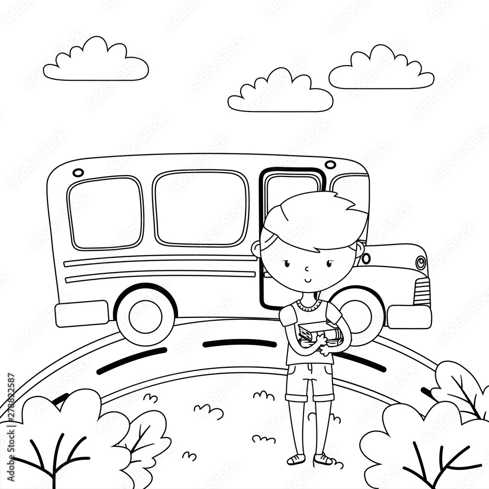 Fototapeta premium Teenager boy cartoon design vector illustrator