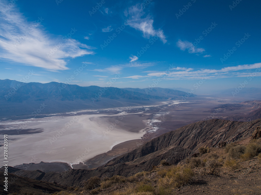 Obraz premium Death Valley National Park and Zabriskie point