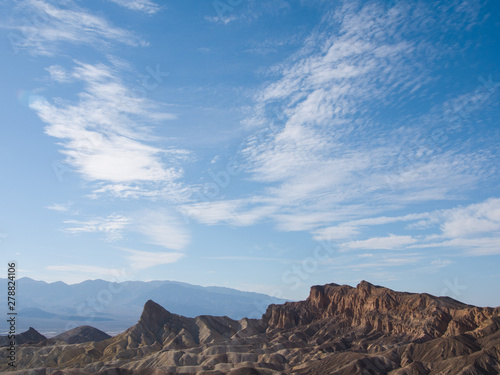 Death Valley National Park and Zabriskie point