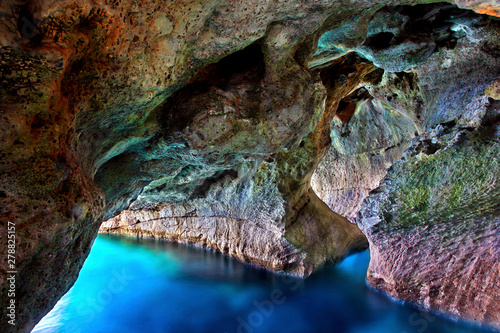 Sea cave at Marmara (also known as 
