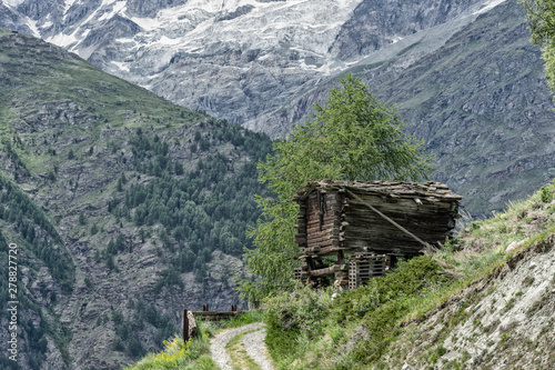 traditional wooden house hi...