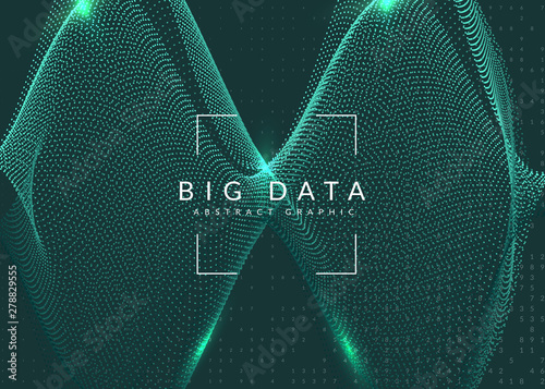 Artificial intelligence. Abstract background. Digital technology, deep learning and big data concept. Tech visual for cloud template. Neural artificial intelligence backdrop.